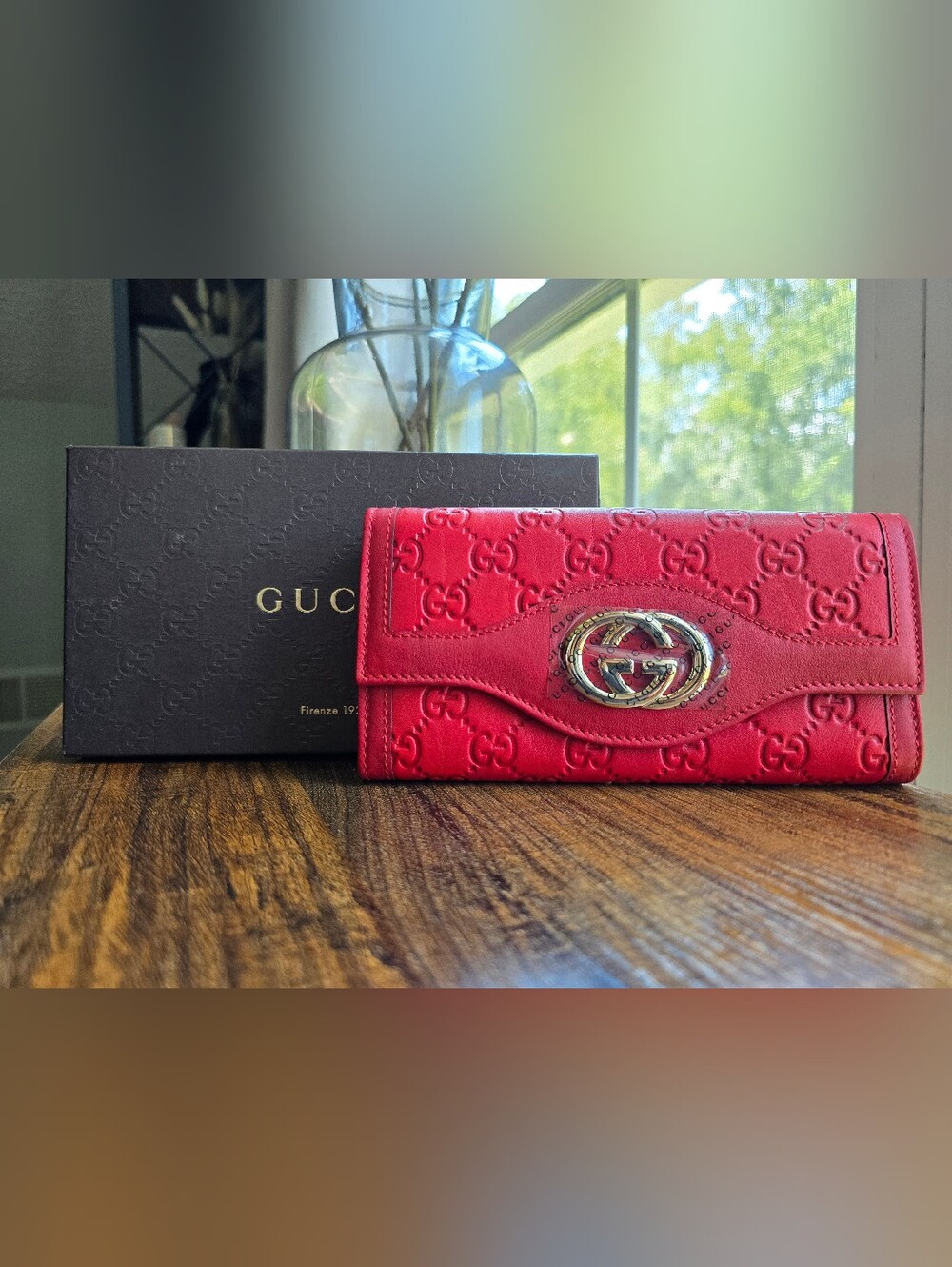 Gucci Sukey/Britt Continental Wallet